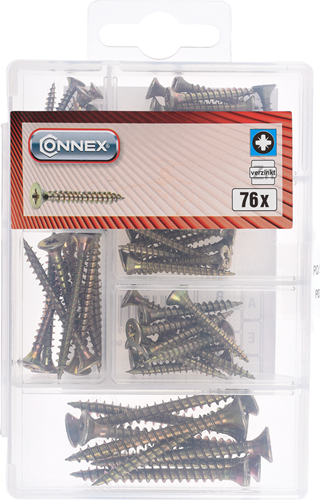 Afbeelding laden in galerijviewer, Connex assortiment uni schr. vz pz 76-dlg - dp8500102