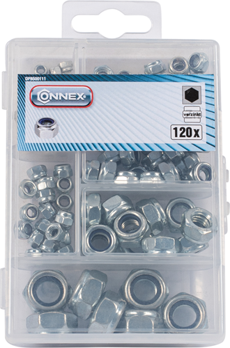 Afbeelding laden in galerijviewer, Connex assortiment zekeringsmoeren 120-dlg - dp8500111