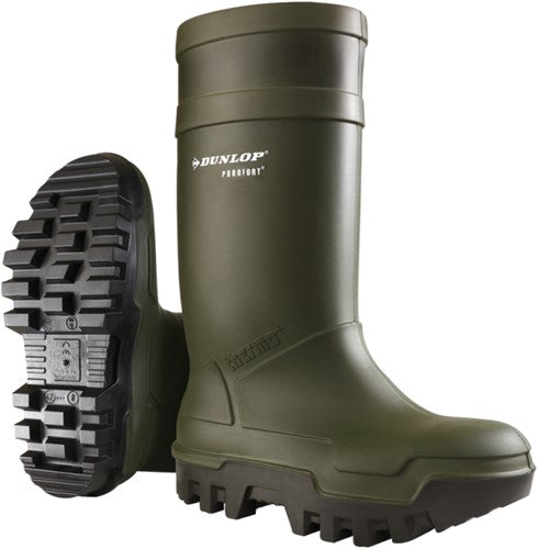 Afbeelding laden in galerijviewer, Dunlop c662933 thermo + purofort s5 full safety groen - maat 43 (uk9) - 15.032.047.09