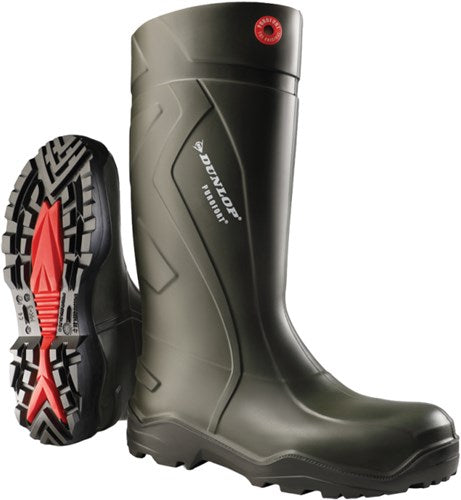 Afbeelding laden in galerijviewer, Dunlop d760933 purofort+ (onbeveiligd) groen - maat 49 - 15.032.043.49