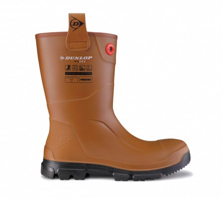Afbeelding laden in galerijviewer, Dunlop lj2hr42 purofort rigpro s5 | bruin | maat 44 - 8713197053279