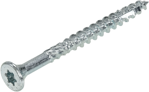 Afbeelding laden in galerijviewer, Dynaplus constructieschroef verzinkt platkop deeldraad +snijpunt torx tx30 6.0x100 55 | 100 stuks - 0281.01.50601