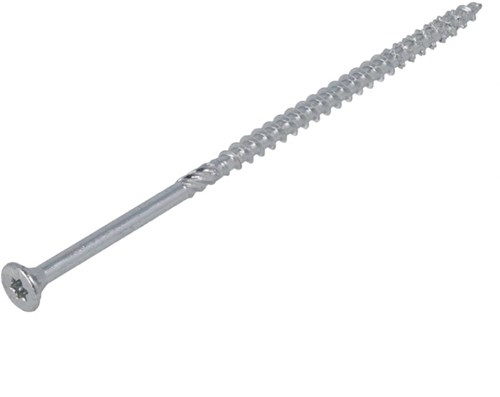 Afbeelding laden in galerijviewer, Dynaplus unischroef spaanplaatschroef verzinkt platkop deeldraad torx tx25 5.0x100 55 | 200 stuks - 0281.01.42601