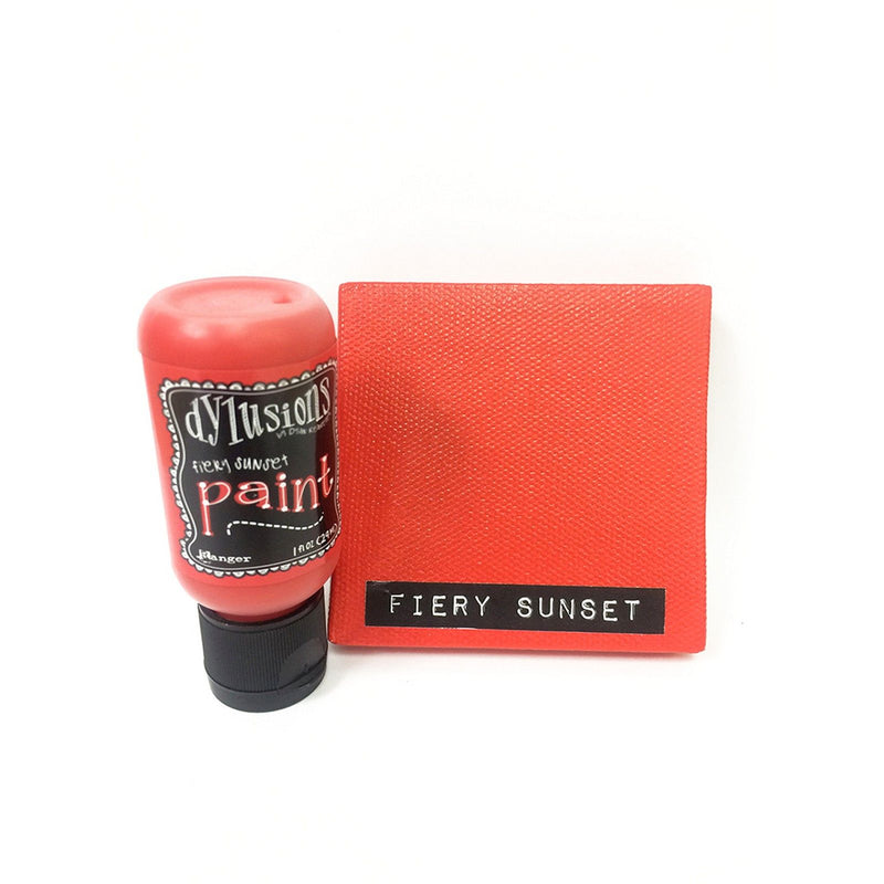 Afbeelding laden in galerijviewer, Ranger ink ranger • dylusions paint flip cap bottle fiery sunset 29ml
