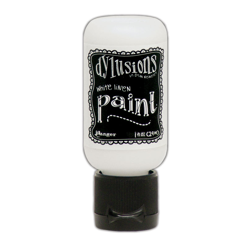 Afbeelding laden in galerijviewer, Ranger ink ranger • dylusions paint flip cap bottle white linen 29ml