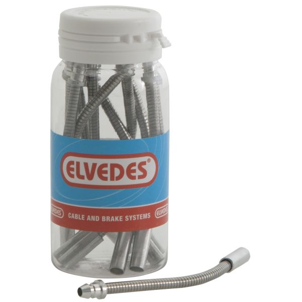 Afbeelding laden in galerijviewer, ds Elvedes kabelbocht V-brake RVS flex (10)