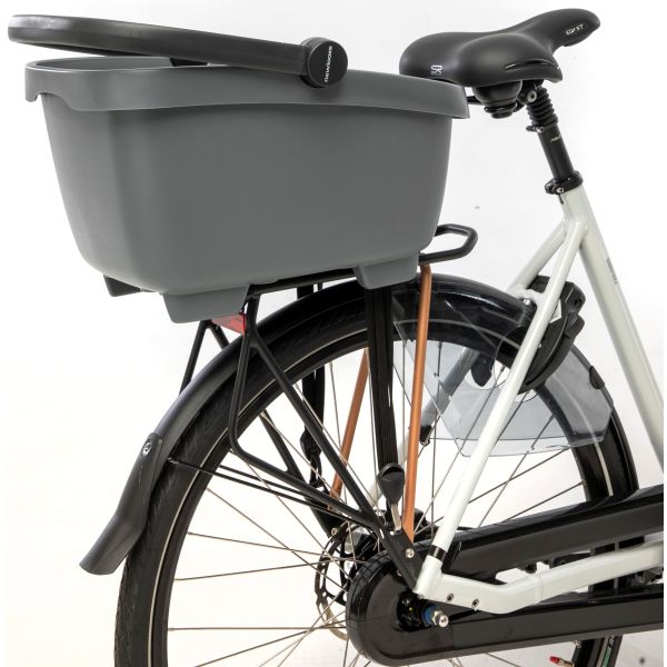Afbeelding laden in galerijviewer, New looxs mand clipper antraciet racktime 28l 47x37x27 cm 700.810rt