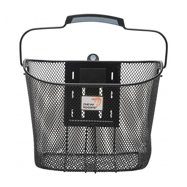 Afbeelding laden in galerijviewer, fietsmand Toscane Smartlock voor 19 liter zwart
