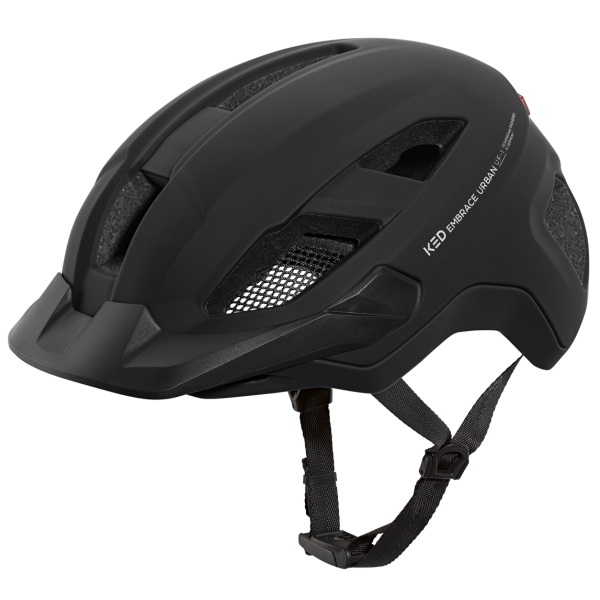 Afbeelding laden in galerijviewer, Ked fietshelm embrace urban - l (58-62 cm) - matzwart