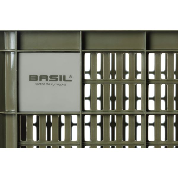 Afbeelding laden in galerijviewer, Basil fietskrat M - medium - 29.5 liter - groen