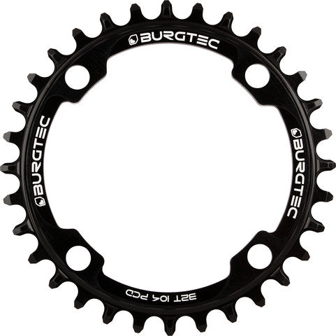 Afbeelding laden in galerijviewer, Burgtec 104 mm bcd thick thin chainring for shimano
