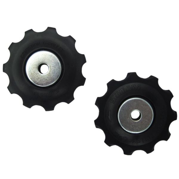 Afbeelding laden in galerijviewer, Shimano derailleurwielset 10 speed deore rd-m6000 sgs