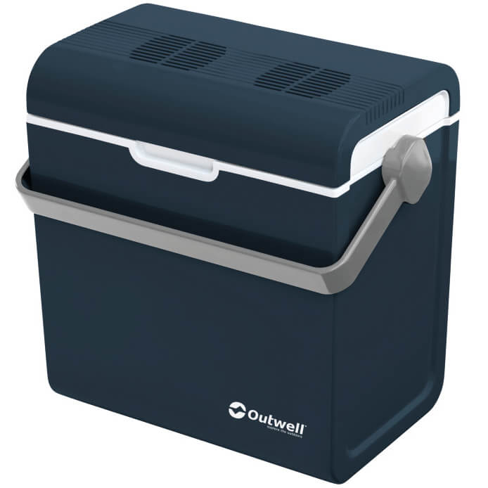 Afbeelding laden in galerijviewer, Outwell koelbox ecocool lite 24 - koelbox compressor absorptie - dark blue