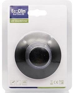 Afbeelding laden in galerijviewer, Enzo ecodim led vloerdimmer zwart universeel 230v 0-50w - 4365310