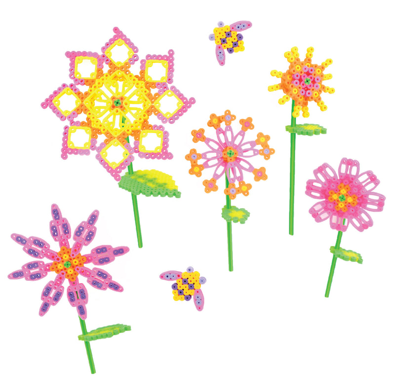 Afbeelding laden in galerijviewer, Perler • blooming flowers fused bead kit
