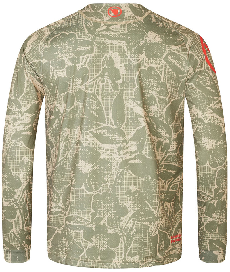 Afbeelding laden in galerijviewer, Endura grid floral - mtb long sleeve jersey