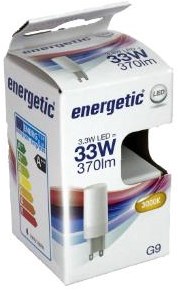 Afbeelding laden in galerijviewer, Enzo energetic led g9 3-33w 3000k mat - 2710060