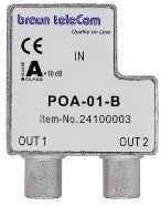 Afbeelding laden in galerijviewer, Enzo braun telecom push on iec splitter poa 1-upc - 2080040