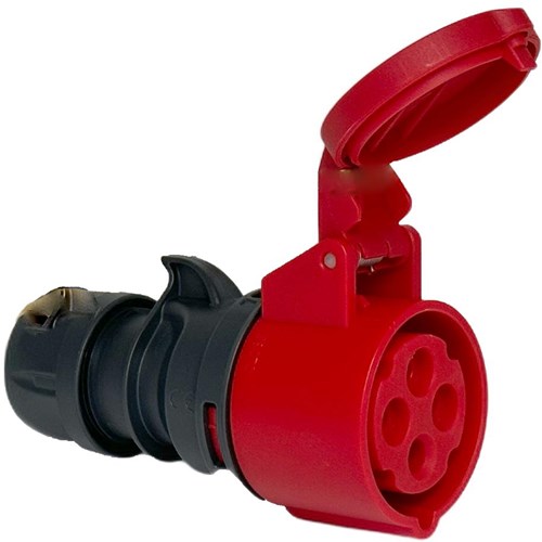 Afbeelding laden in galerijviewer, Enzo cee 4p 16a 400vcontra rood 6315152