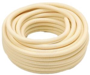 Afbeelding laden in galerijviewer, Enzo flexibele pijp 3 4 (19mm) creme 100m - 4031050