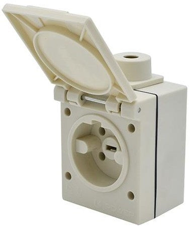 Afbeelding laden in galerijviewer, Enzo perilex opbouw stopcontact | 16a swd ip44 power - 4052914