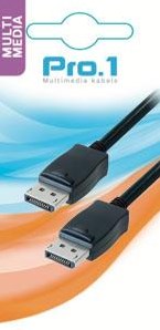 Afbeelding laden in galerijviewer, Enzo pro-1 displayport 20pin male naar male 2.0 meter - 9286020
