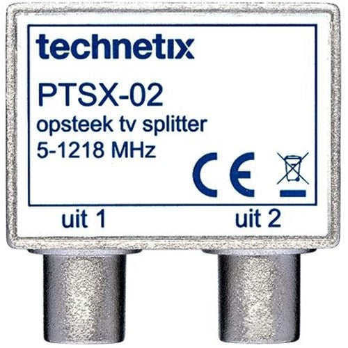Afbeelding laden in galerijviewer, Enzo technetics ptsx-02 -coax opdruk verdeler iec - 2074040