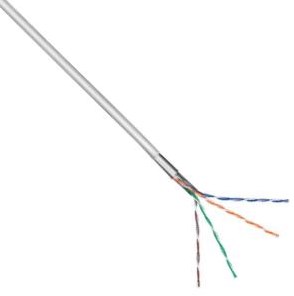 Afbeelding laden in galerijviewer, Enzo utp cat5e 4x2 awg24 100m grijs massief - 1381530