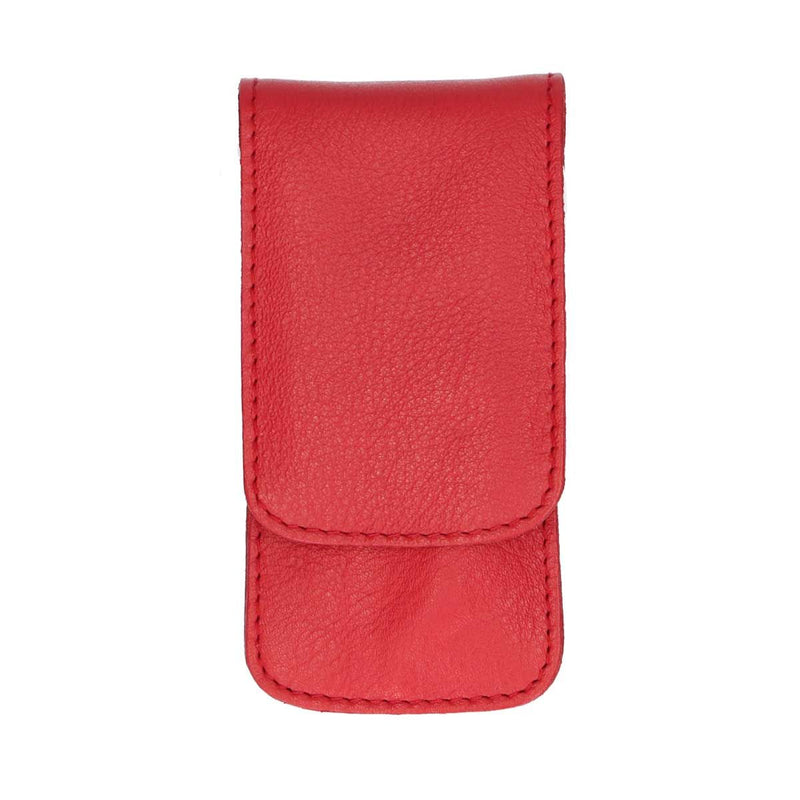 Afbeelding laden in galerijviewer, Erbe solingen 3-delige manicure etui met drukknoopsluiting rood (erbe9014)