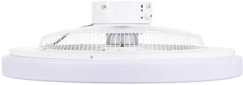 Afbeelding laden in galerijviewer, Eurom ceiling fan lrc white | lamp en ventilator in 1 | ø 58 cm | 385281 385281