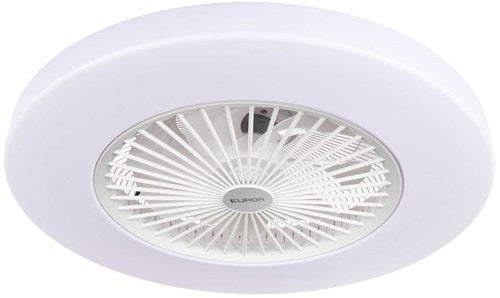 Afbeelding laden in galerijviewer, Eurom ceiling fan lrc white | lamp en ventilator in 1 | ø 58 cm | 385281 385281