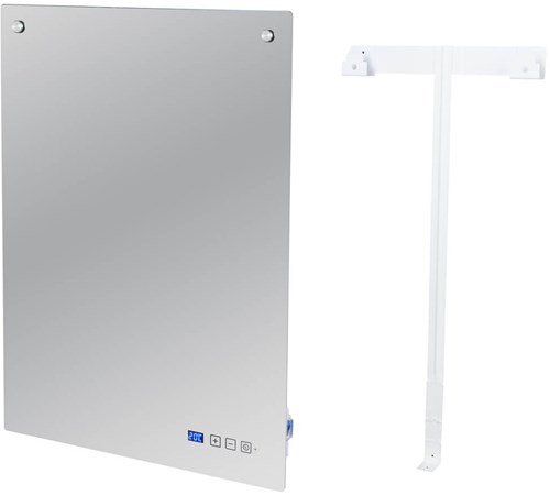 Afbeelding laden in galerijviewer, Eurom sani 400 infrarood spiegel | 400 w | 5 x 50 x 70 cm - 350418
