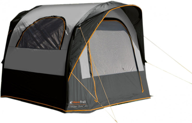 Afbeelding laden in galerijviewer, Eurotrail Autotent Cruiser Air 230 x 280 cm polyester zwart