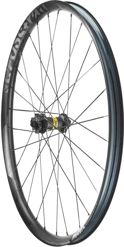 Afbeelding laden in galerijviewer, Mavic e-crosstrail sl 29 carbon disc 6-bolt front wheel