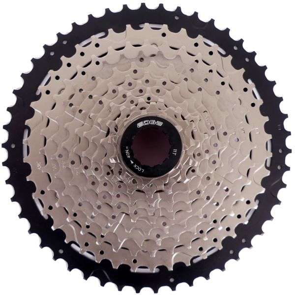 Afbeelding laden in galerijviewer, Edge cassette 11 speed csm9011 11-52t - zilver zwart
