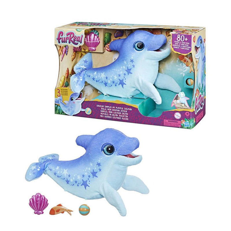 Afbeelding laden in galerijviewer, Hasbro furreal dazzlin dimples my playful dolphin