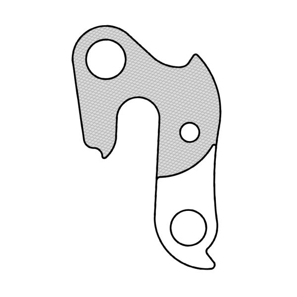 Afbeelding laden in galerijviewer, Union derailleurpad GH-133 met schroefset M8x0.75 +M5x0.8