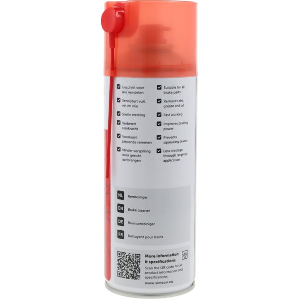 Afbeelding laden in galerijviewer, Simson remreiniger spray 400ml
