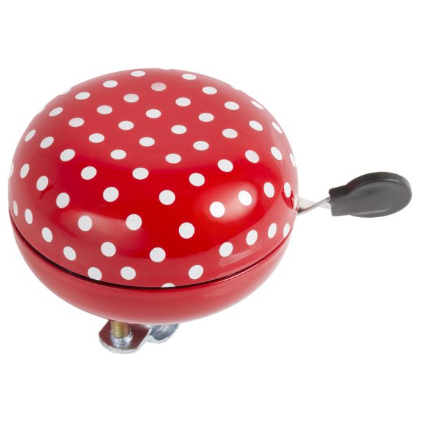 Afbeelding laden in galerijviewer, M-wave fietsbel ding-dong ø80mm - ladybird red