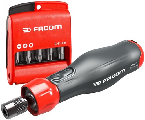 Afbeelding laden in galerijviewer, Facom e-protwist schroevendraaierset | met 50 mm bit met groef | atpa4v.j12ipb atpa4v.j12apb
