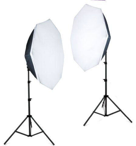 Afbeelding laden in galerijviewer, Falcon Eyes Daglicht Set LHDK-2B455