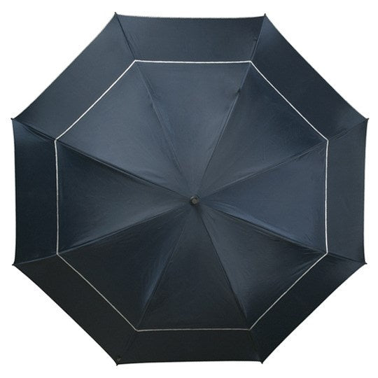 Afbeelding laden in galerijviewer, Falcone Stormparaplu XXL met Handopening Ø 140 cm Marineblauw