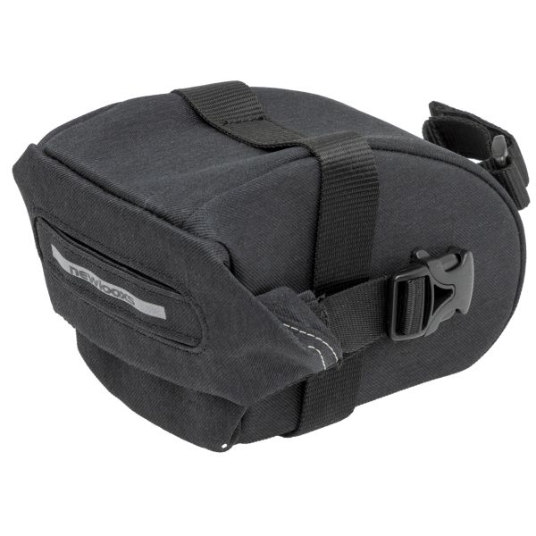 Afbeelding laden in galerijviewer, New Looxs Sports zadeltas - Zwart - Polyester - Klittenband - 0,9L