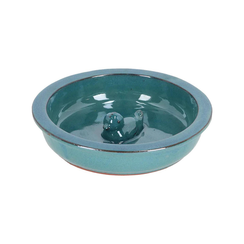 Afbeelding laden in galerijviewer, Esschert design vogelbad rond eend ã˜27cm