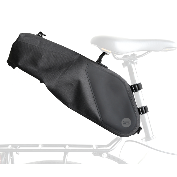 Afbeelding laden in galerijviewer, Selle Royal Zadeltas - Extra-Large - Zwart - Fiets - 7L