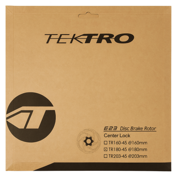 Afbeelding laden in galerijviewer, Tektro schijfrem rotor tr180-45 ø180x2,3mm, centerlock, zilver