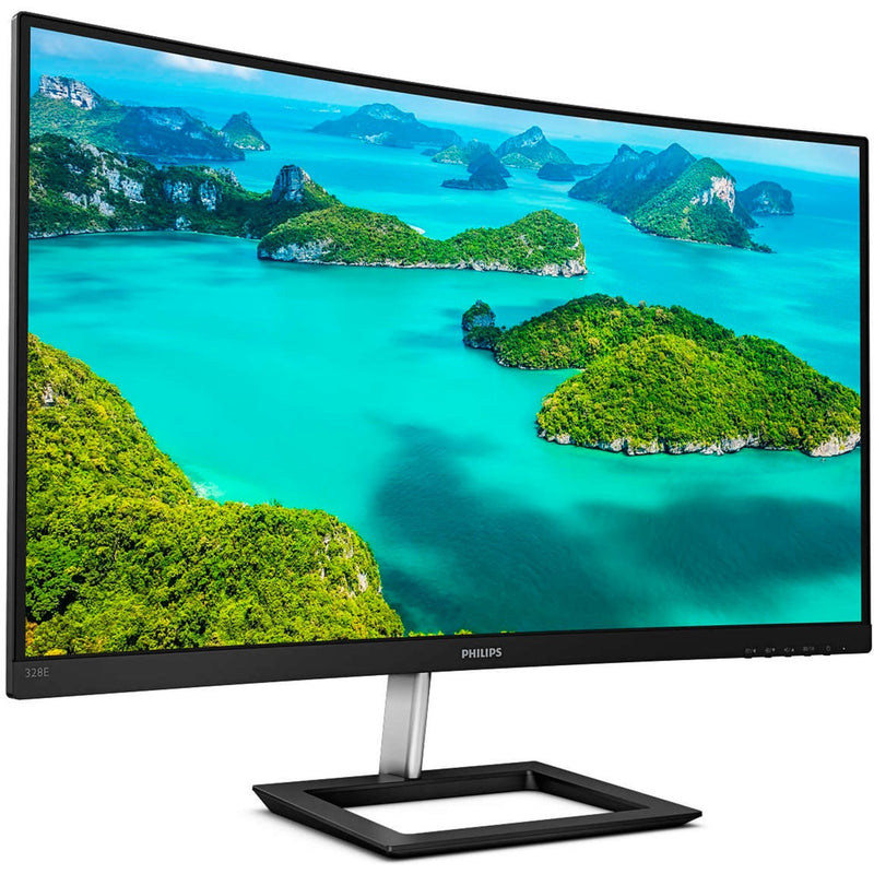 Afbeelding laden in galerijviewer, Philips 328e1ca 00 31.5 4k uhd curved monitor (zwart, 2x hdmi, displayport)