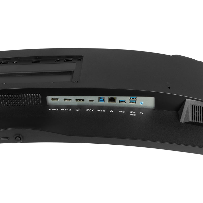 Afbeelding laden in galerijviewer, Iiyama g-master red eagle gcb4580dqsn-b1 45 curved ultrawide gaming monitor (zwart, 2x hdmi, displayport, 3x usb-a, usb-b, usb-c, rj-45, 165 hz)