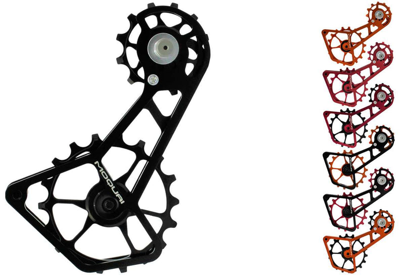 Afbeelding laden in galerijviewer, Moquai ceramic 12 18 teeth shift cage for shimano 11 12-speed 8000 9100 series