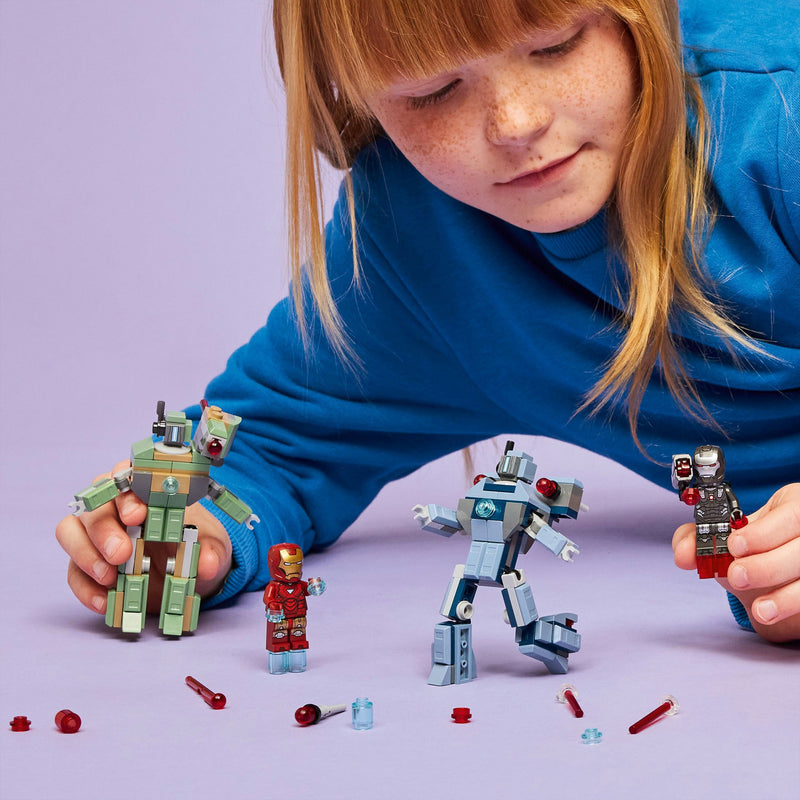 Afbeelding laden in galerijviewer, Lego ® ǀ marvel iron man en war machine vs. hammer drones - 76320